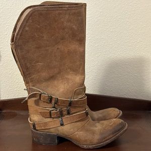 Freebird Drove belted boots